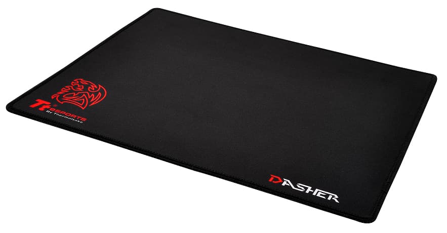 Pad Mouse Gamer Thermaltake DASHER MEDIUM 360x300x4mm (MP-DSH-BLKSMS-02)