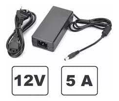 FUENTE 12V 5A CON CABLE