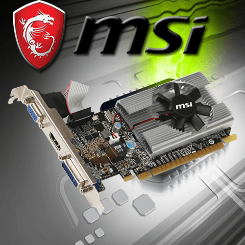 Pci-e 1 Gb Geforce 210 DDR3 MSI 