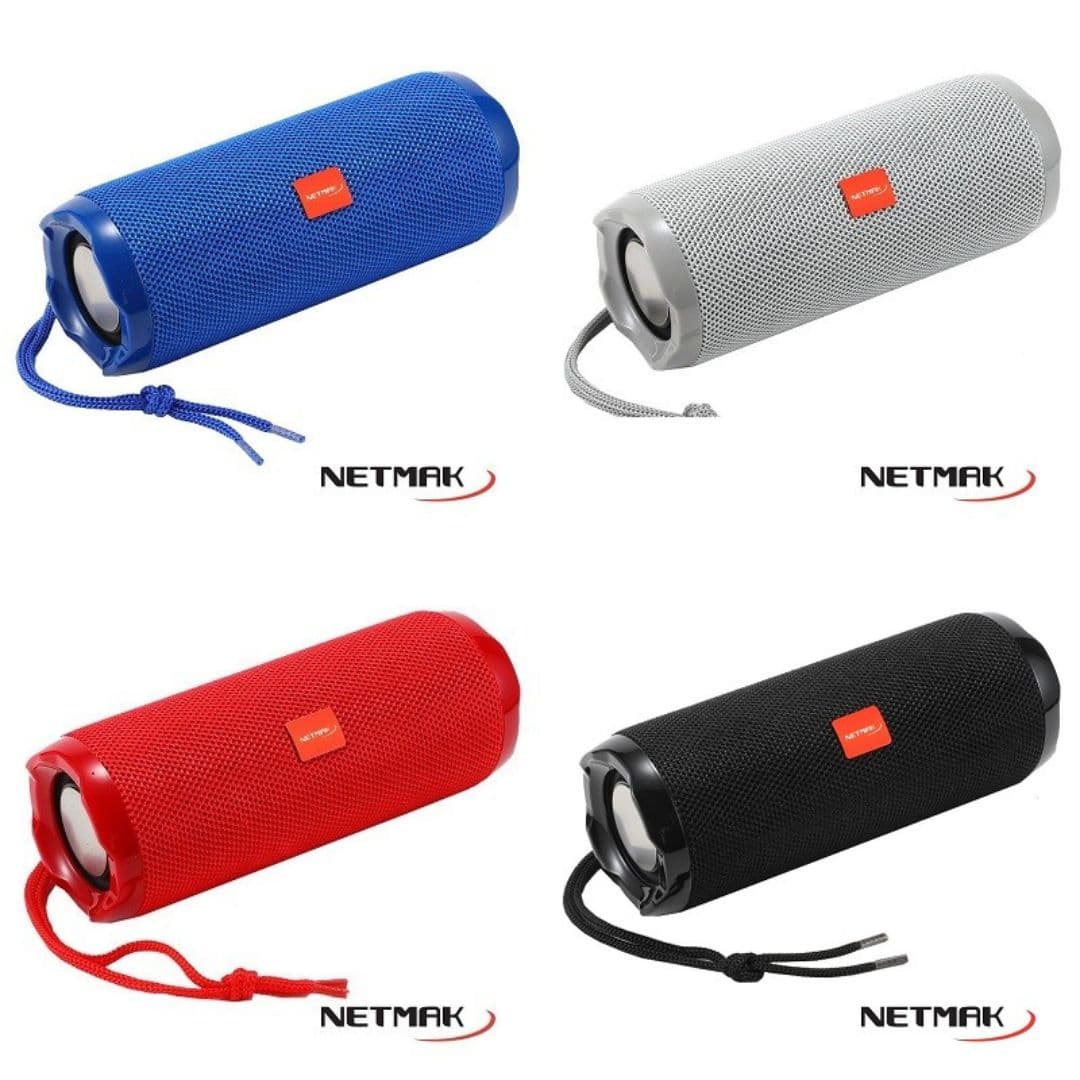Parlante Bluetooth Netmak 10W COLORES