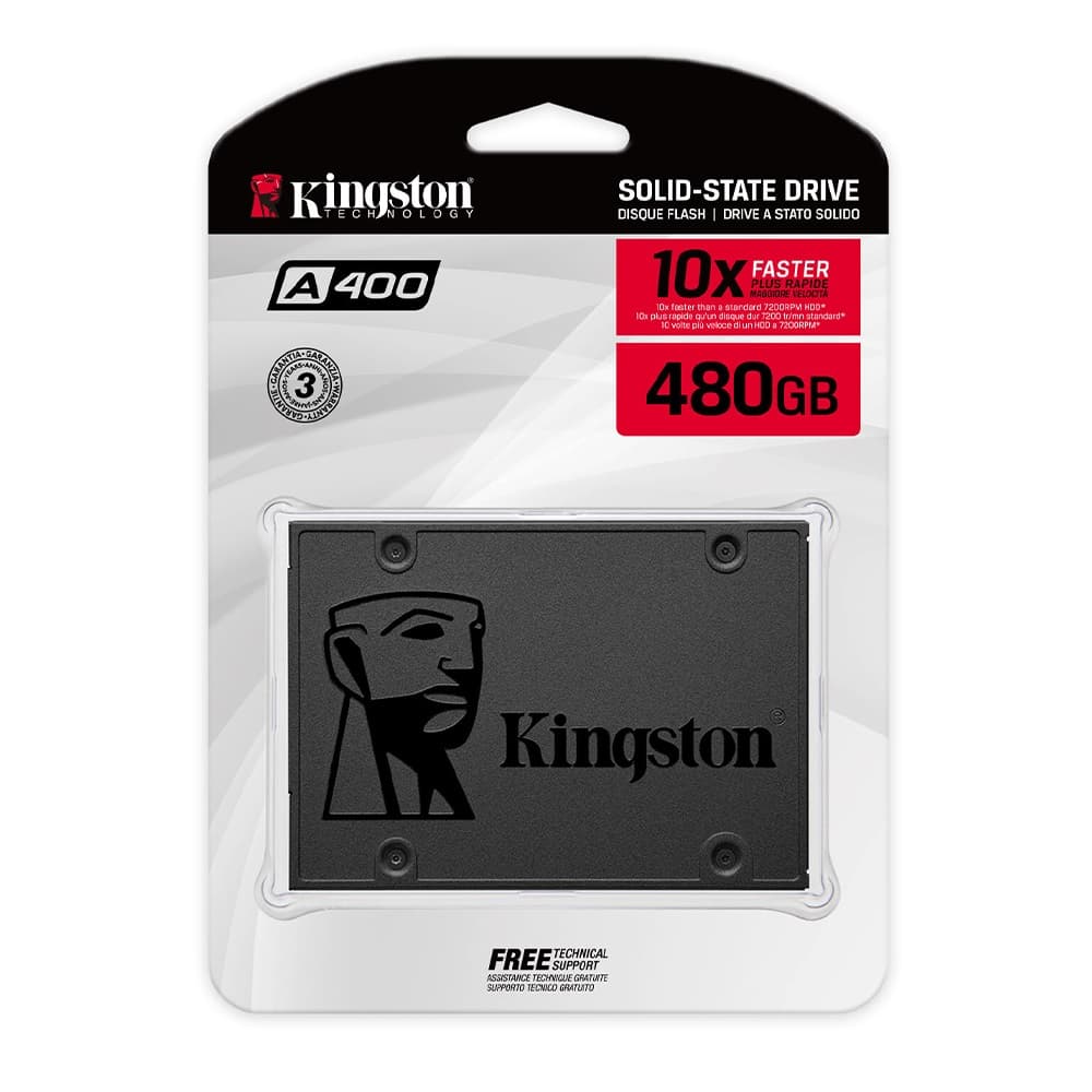 Disco Rigido SSD 480 Gb Sata III A400 Kingston