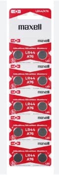 Pila Maxell Alcalina LR44-A76