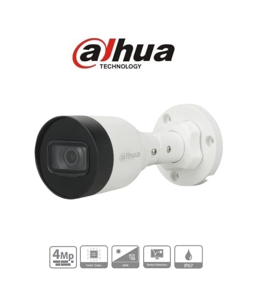 CAMARA IP DAHUA 4MPX | BULLET | 2.8MM | METAL 