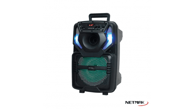 Parlante 8" Portable Bluetooth Netmak 