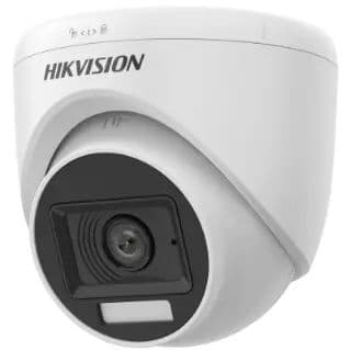 Cámara Domo int con audio ligero híbrido inteligente 3K 2.8mm HikVision (DS-2CE76K0T-LPFS