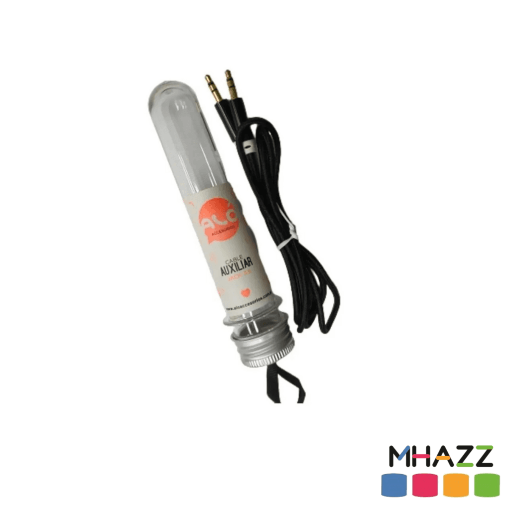 Cable Audio 3.5 Negro / Azul / Verde