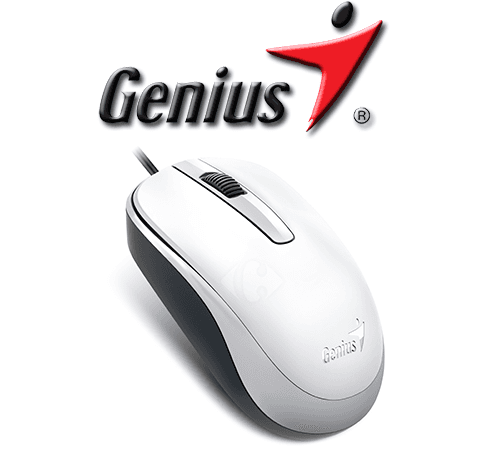 Mouse USB Genius Blanco / Azul / Verde / Negro