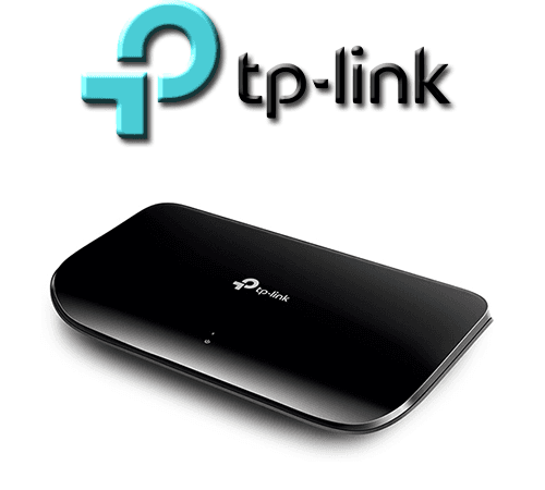 Switch TP-LINK 8 Puertos 10/100/1000 Mbps (TL-SG1008D)